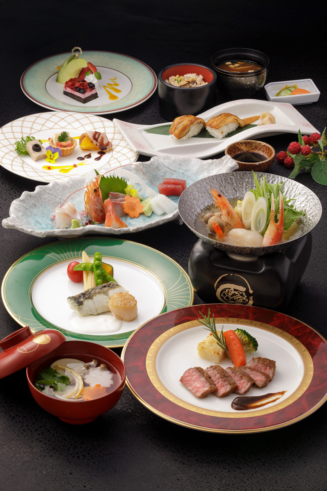 和洋折衷会席10000