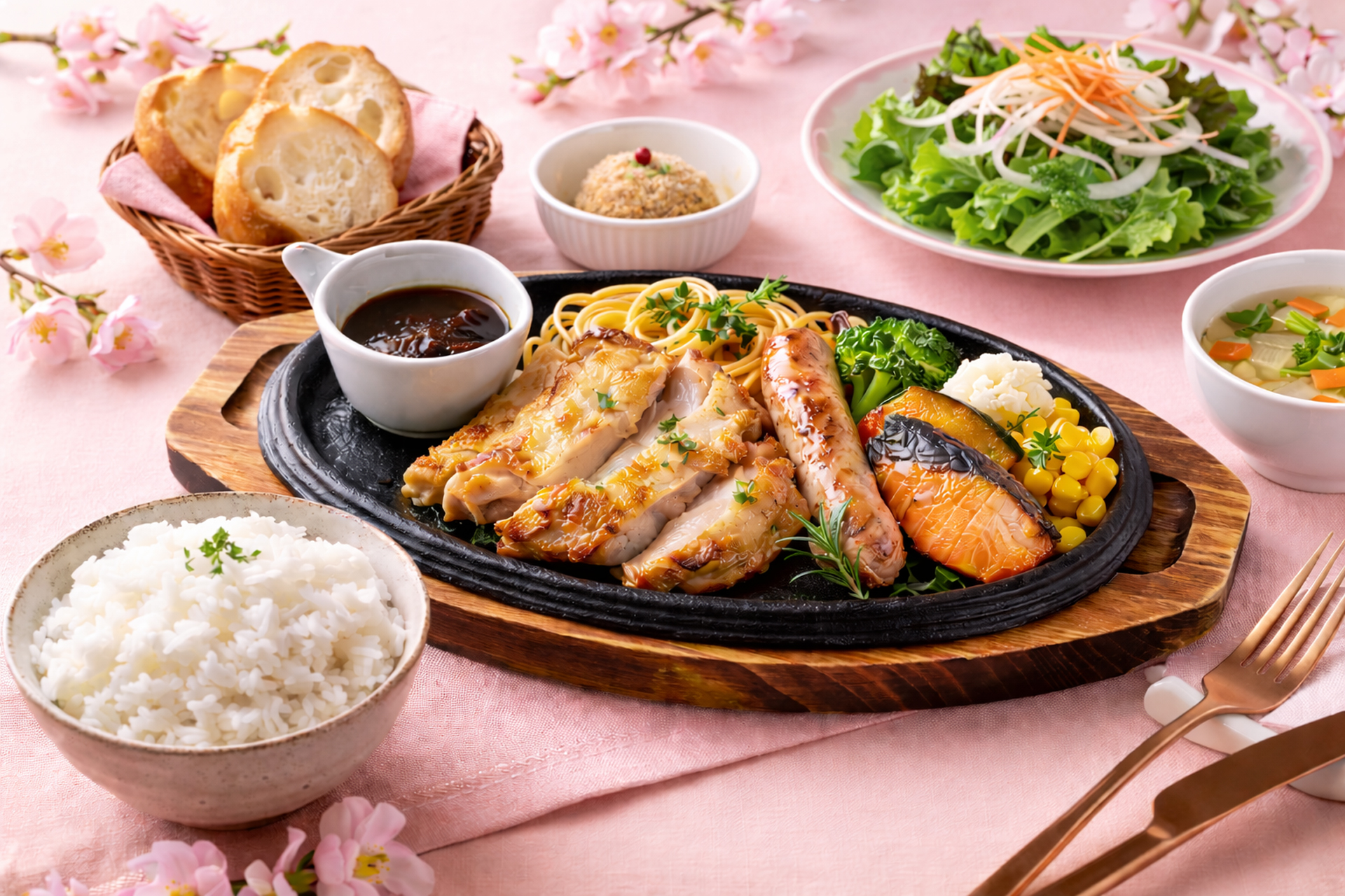 洋食のご褒美セット