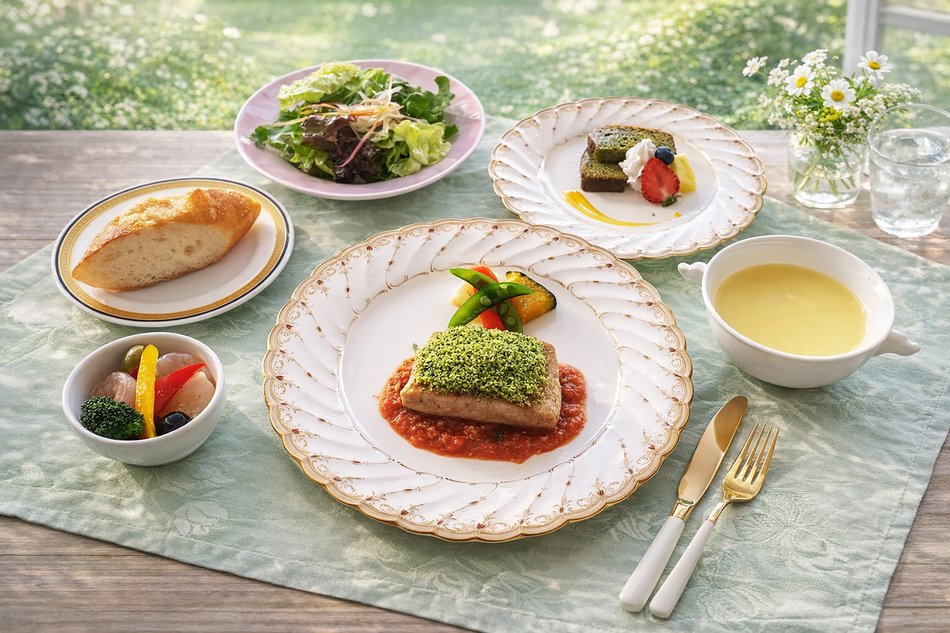 洋食のご褒美セット